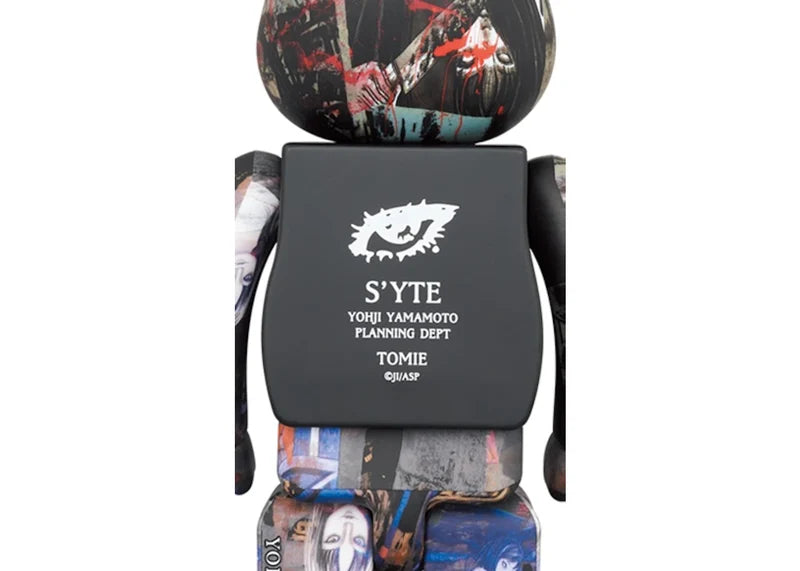 Bearbrick x S'YTE x Junji Ito Tomie 100% & 400% Set