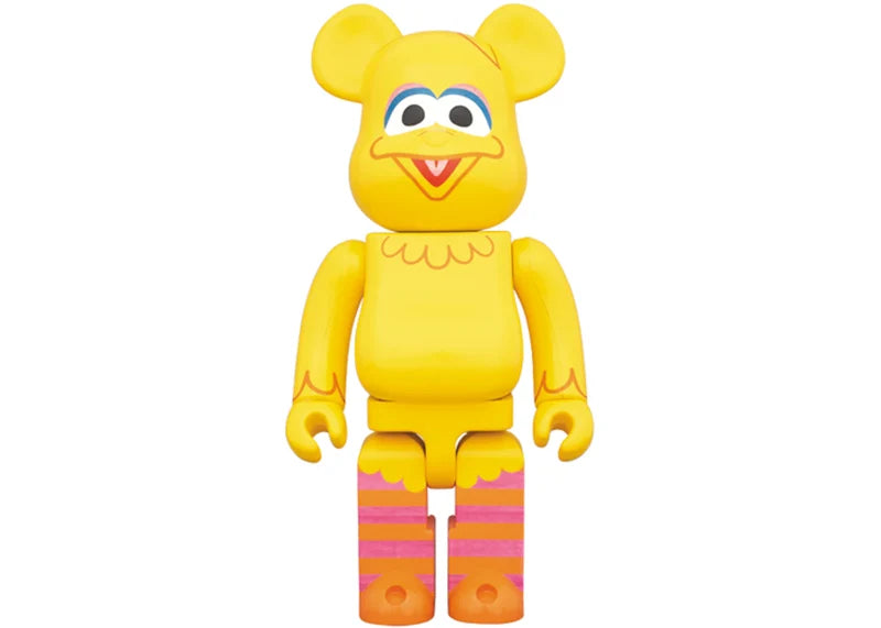 Bearbrick x Sesame Street Big Bird 1000% Yellow