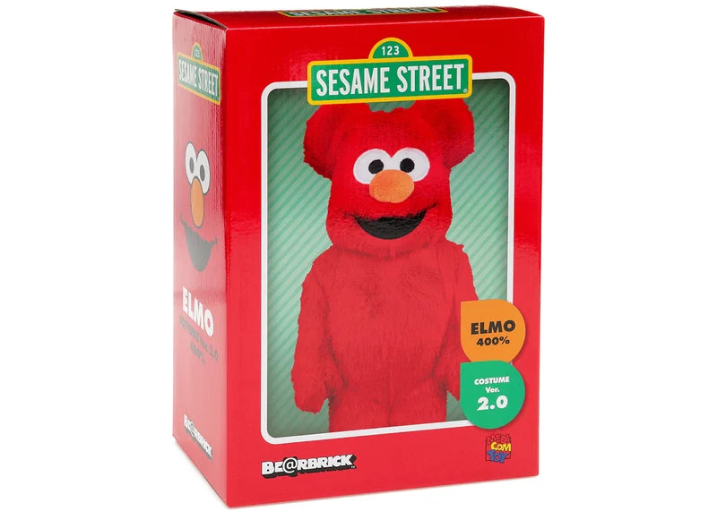 Bearbrick x Sesame Street Elmo Costume Ver. 2 400%