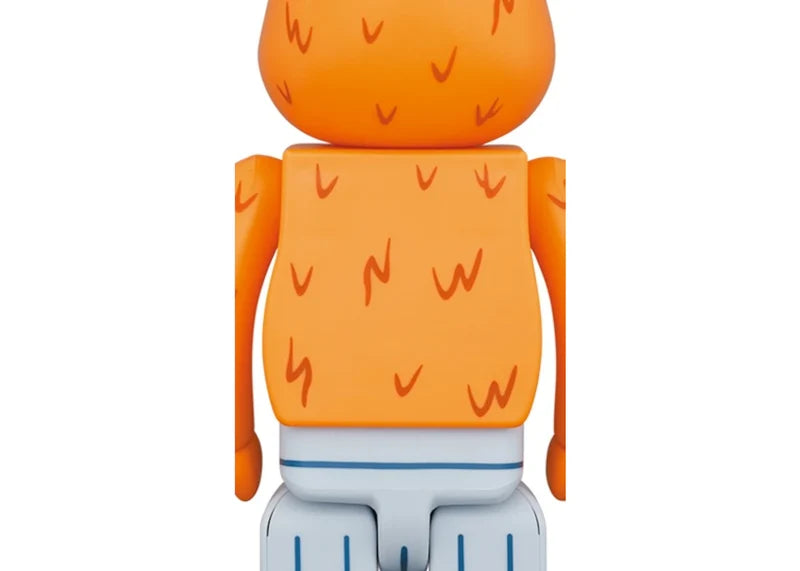 Bearbrick x Sesame Street Oscar the Grouch (The Original Orange Fur Ver.) 100% & 400% Set