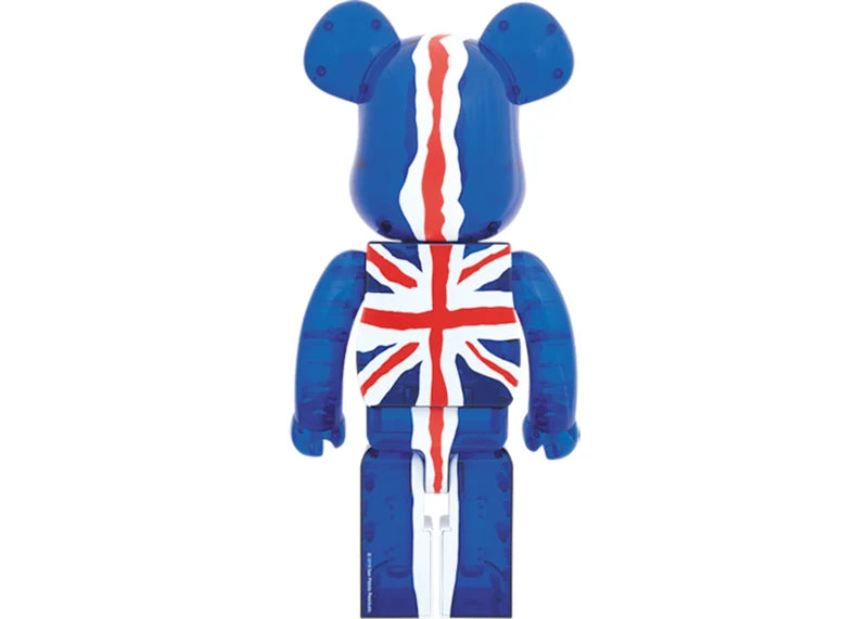 Bearbrick x Sex Pistols God Save The Queen Clear Version 1000% Multi