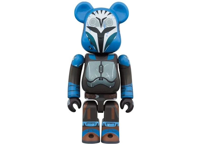 Bearbrick x Star Wars Bo-Katan Kryze (The Mandalorian Ver.) 100% & 400% Set