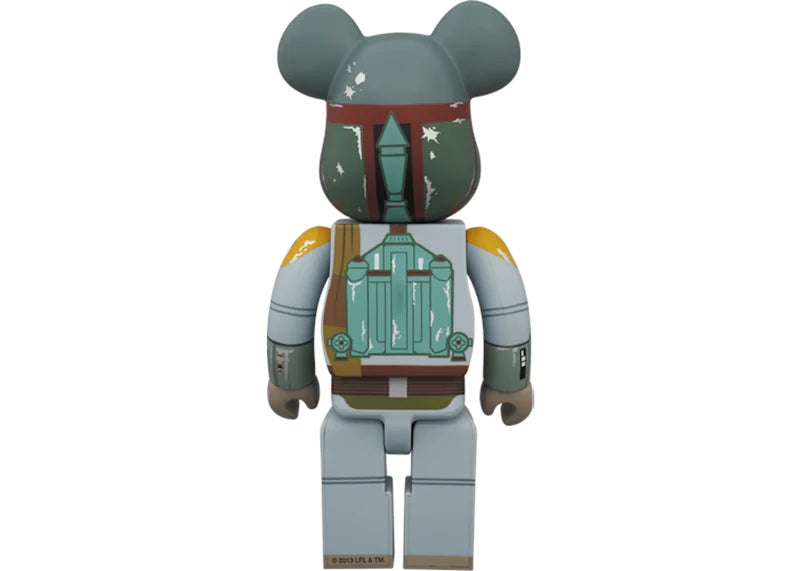 Bearbrick x Star Wars Boba Fett 400% Green