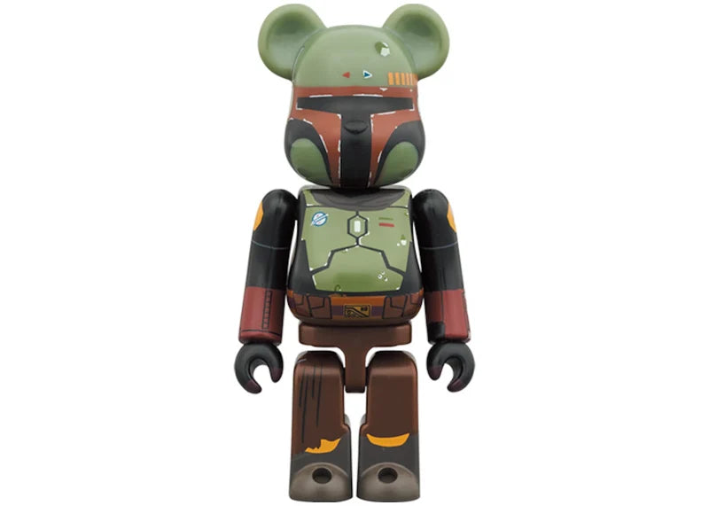 Bearbrick x Star Wars Boba Fett (Recovered Armor) 100% & 400% Set