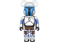 Bearbrick x Star Wars Jango Fett 400% Blue/ Silver