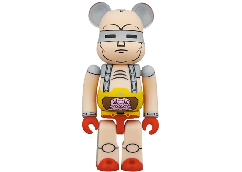 Bearbrick x Teenage Mutant Ninja Turtles Krang's Robot 100% & 400% Set