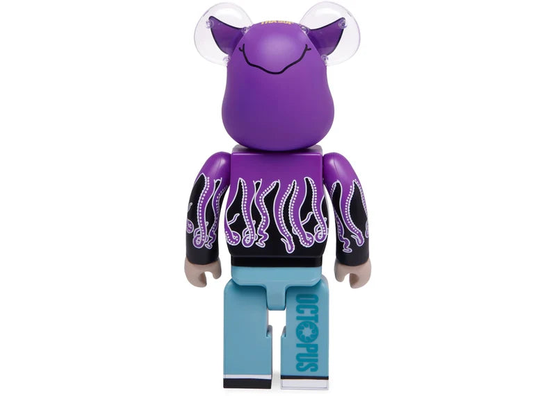 Bearbrick x thasup x Octopus 400% Purple