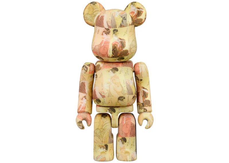 Bearbrick x The British Museum Kitagawa Utamaro (Toji zensei bijin-zoroi) 100% & 400% Set