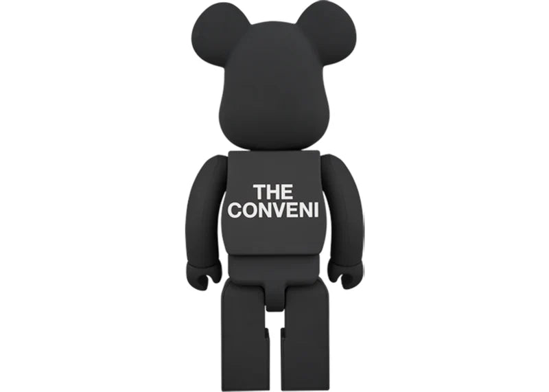 Bearbrick x The Conveni x Fragment 400% Black
