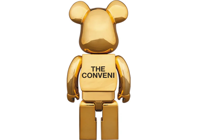 Bearbrick x The Conveni x Fragment 400% Gold
