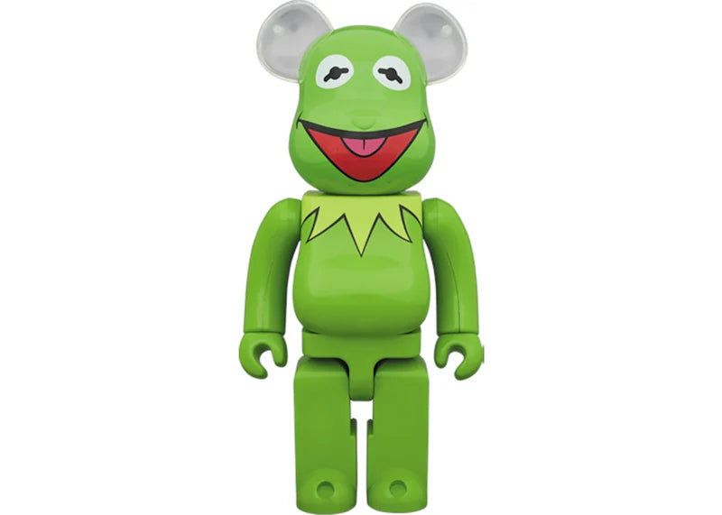 Bearbrick x The Muppets Kermit The Frog 1000% Green