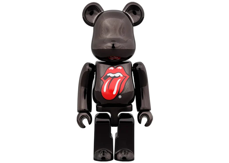 Bearbrick x The Rolling Stones Lips & Tongue 100% & 400% Set