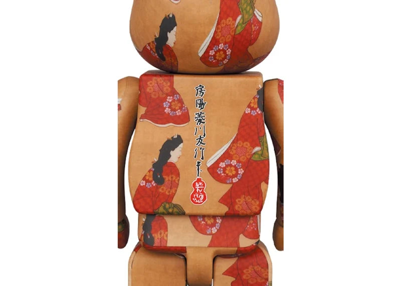 Bearbrick x Tokyo National Museum Moronobu Hishikawa (Beauty Looking Back) 100% & 400% Set