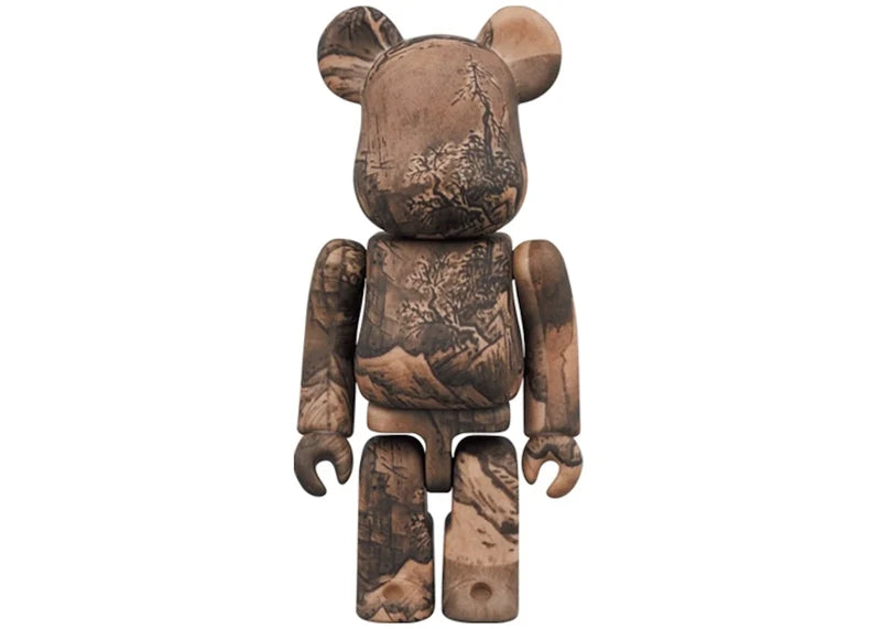 Bearbrick x Tokyo National Museum Sesshu National Treasure (Winter Landscape) 100% & 400% Set