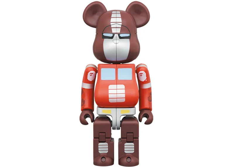 Bearbrick x Transformers Optimus Prime x BAPE 200% Red