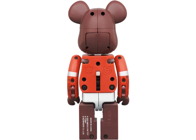 Bearbrick x Transformers Optimus Prime x BAPE 200% Red