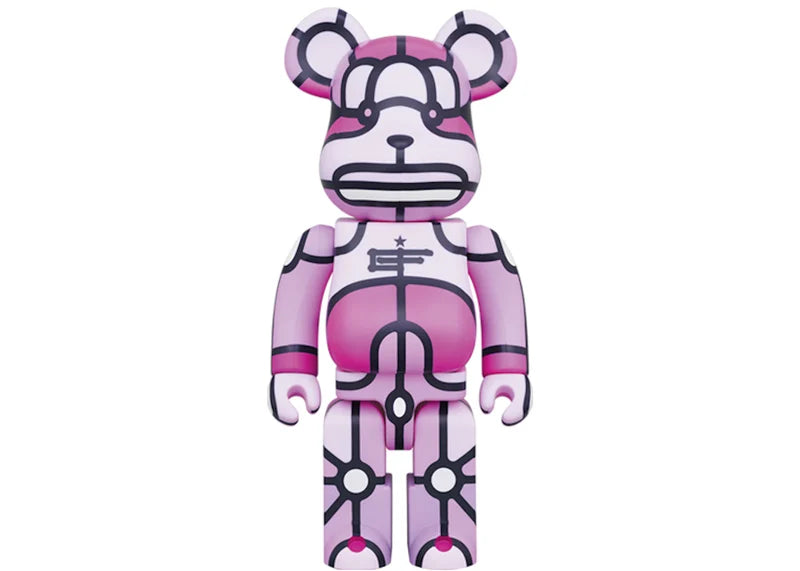Bearbrick x XLARGE x David Flores 400% Purple