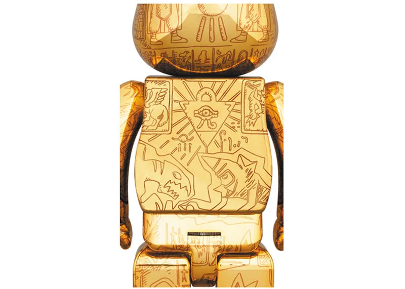 Bearbrick x Yu-Gi-Oh! Duel Monsters Millennium Puzzle 400%