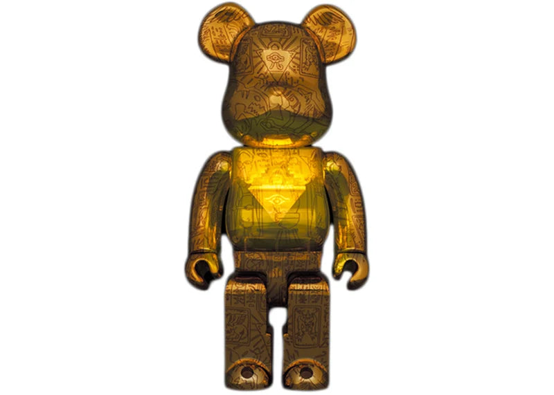 Bearbrick x Yu-Gi-Oh! Duel Monsters Millennium Puzzle 400%