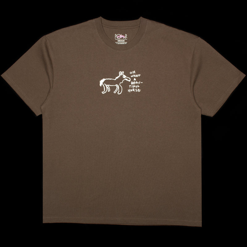 Polar | Beautiful Horses T-Shirt Color : Chocolate
