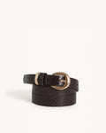BELLA BELT - CHOCOLATE SCALE-GOLD-BELTS-Billini-Billini