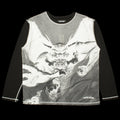 Fucking Awesome | Better Half L/S T-Shirt Color : Black AOP