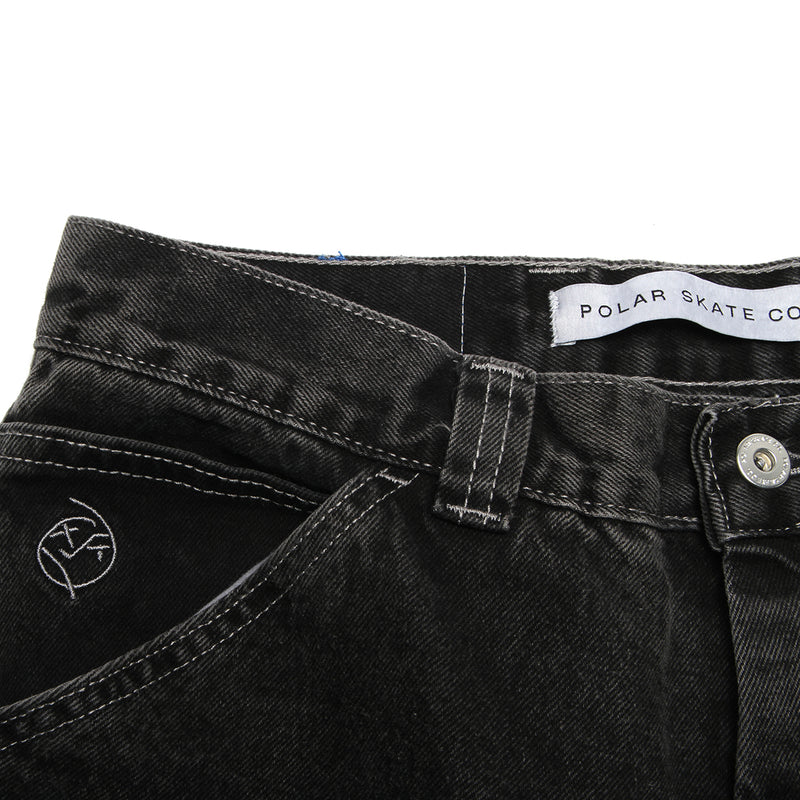 Polar | '93! Denim Pants Silver Black