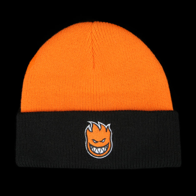 Spitfire | Bighead Fill Beanie Black / Orange