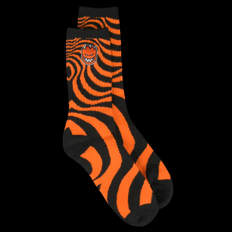 Spitfire | Bighead Fill Sock Black / Orange