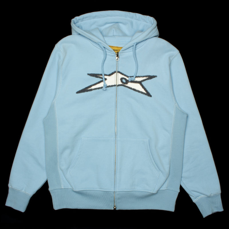 Carpet Company | Bizarro Zip-Up Hoodie Color : Light Blue
