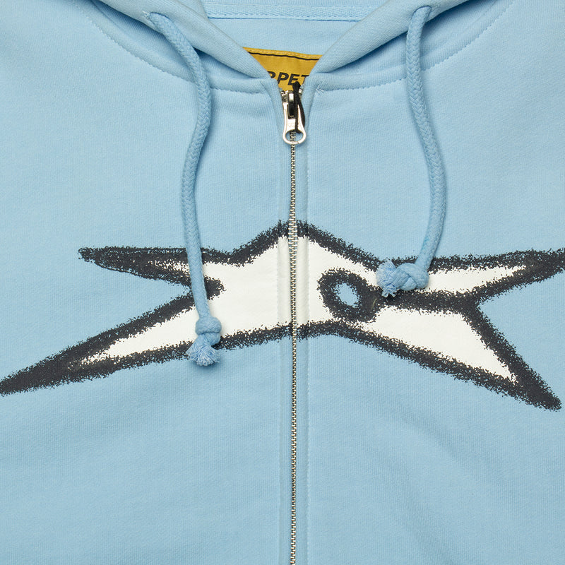 Carpet Company | Bizarro Zip-Up Hoodie Color : Light Blue