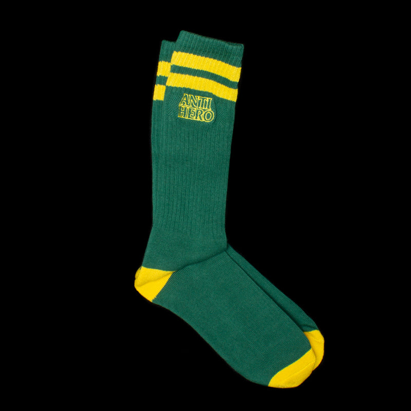 Anti Hero Black Hero Outline Sock