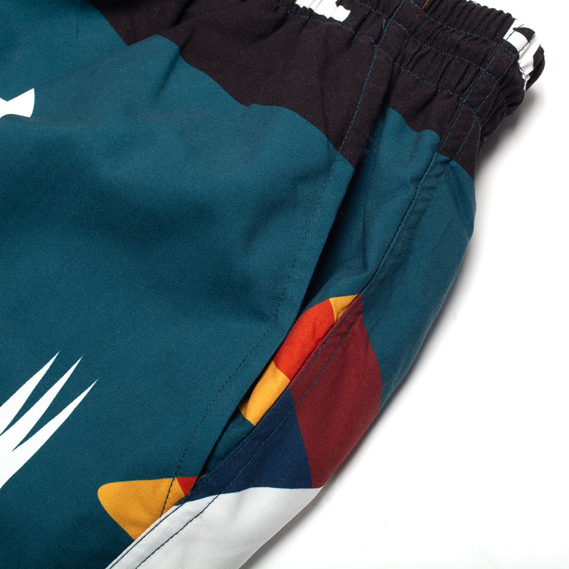 by Parra | Bleached In White Swim Shorts 51335 Multi