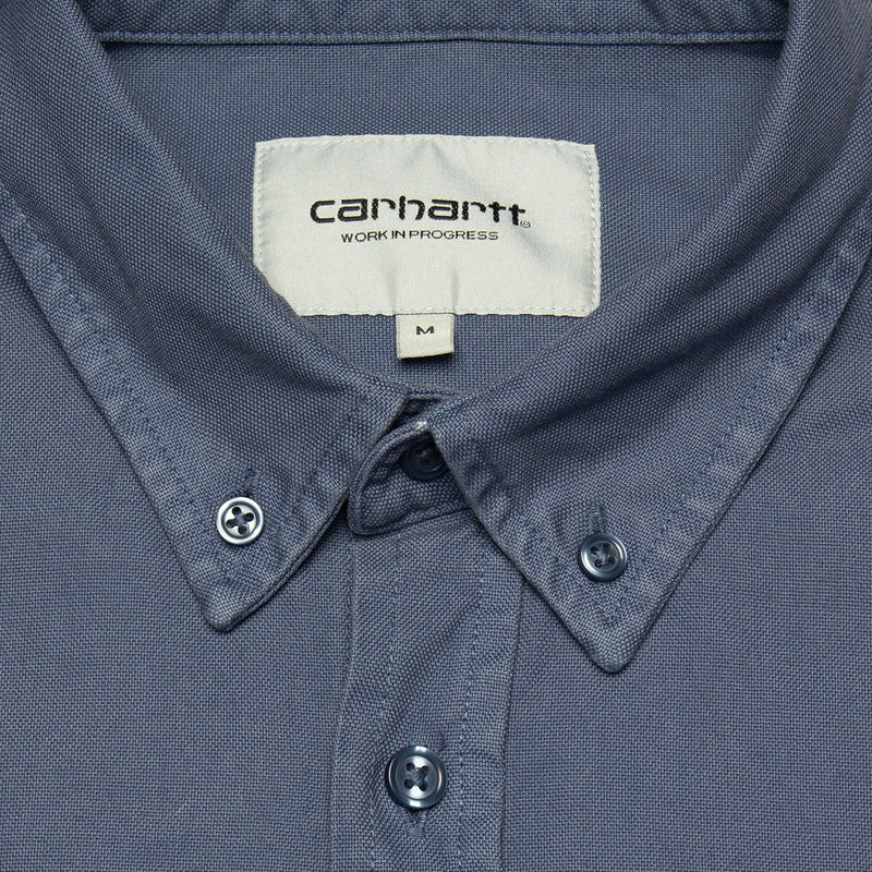 Carhartt WIP | Bolton L/S Shirt Style # I030238-1ZX Color : Hudson Blue