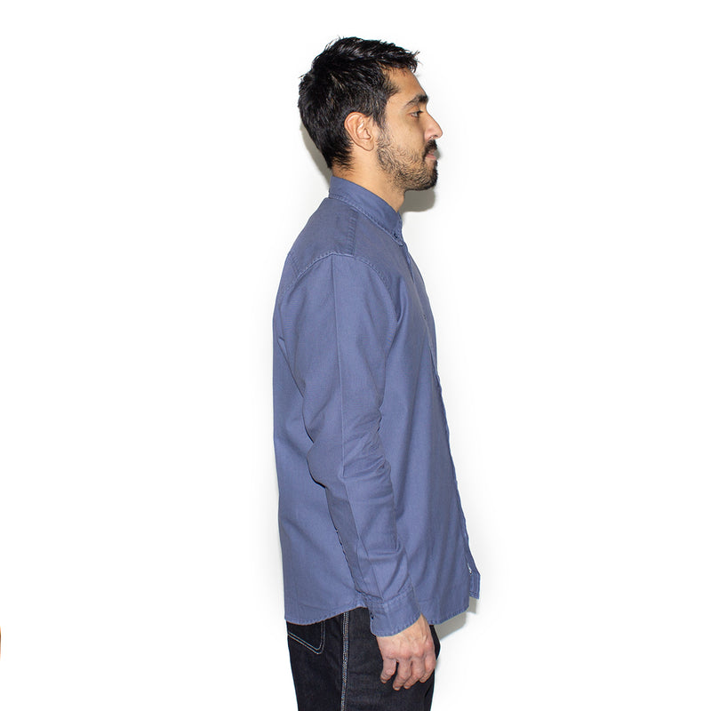 Carhartt WIP | Bolton L/S Shirt Style # I030238-1ZX Color : Hudson Blue