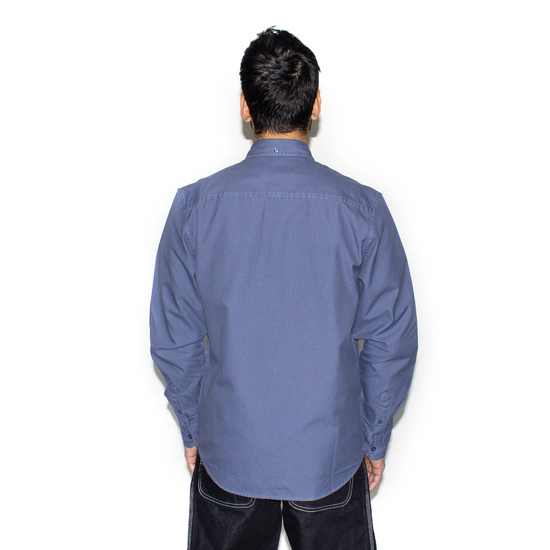 Carhartt WIP | Bolton L/S Shirt Style # I030238-1ZX Color : Hudson Blue
