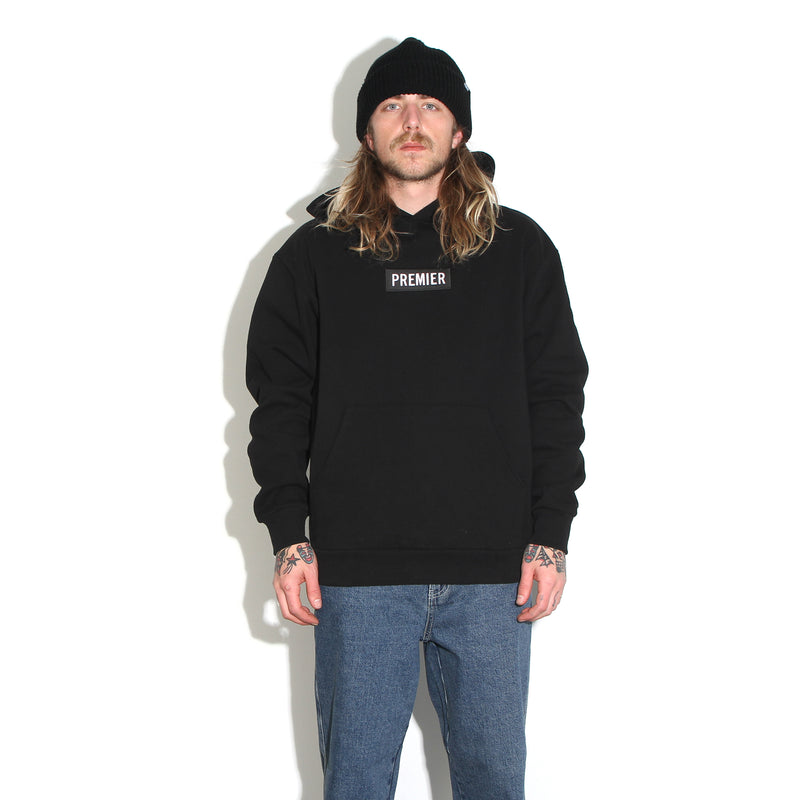 Premier | Box Logo Hooded Sweatshirt Color : Black