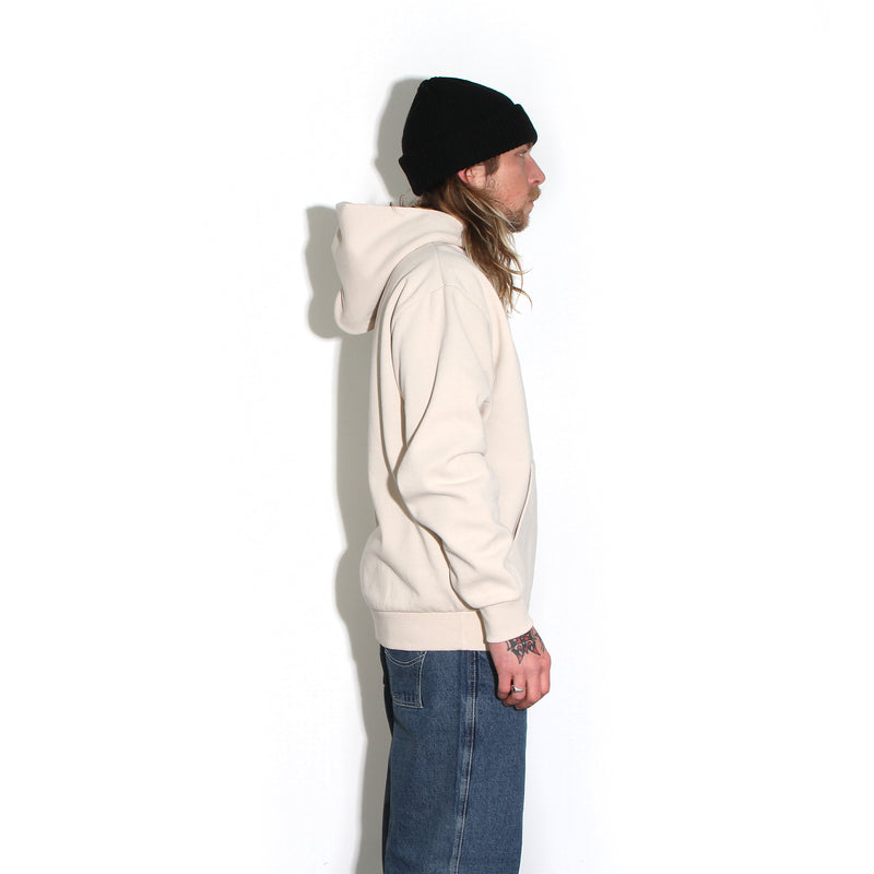 Premier | Box Logo Hooded Sweatshirt Color : Ivory