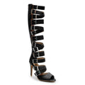 Brennox - Black Vegan Leather - Street Sole