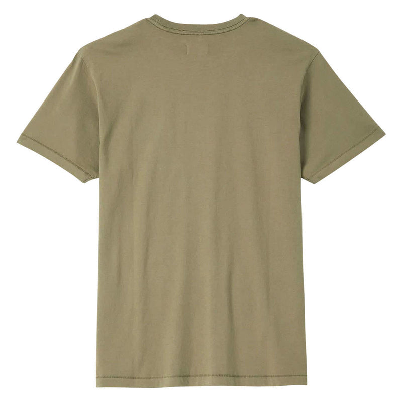 Brixton Baseline Pocket T-Shirt - Olive Surplus Vintage Wash