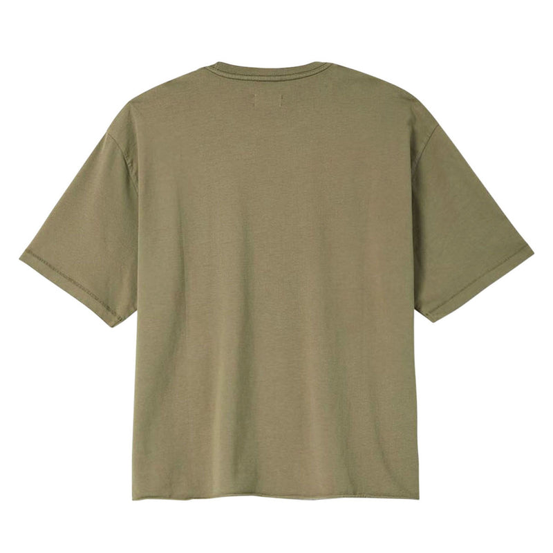 Brixton Baseline Relaxed T-Shirt - Olive Surplus Vintage Wash