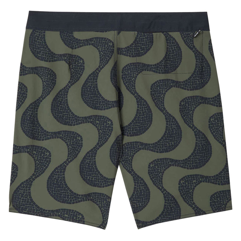 Brixton Blitz 19" Boardshorts - Dark Olive/Black