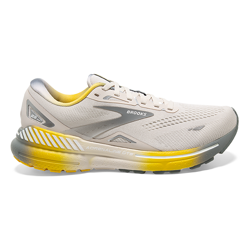 Brooks Adrenaline GTS 23 Yellow Silver Mens