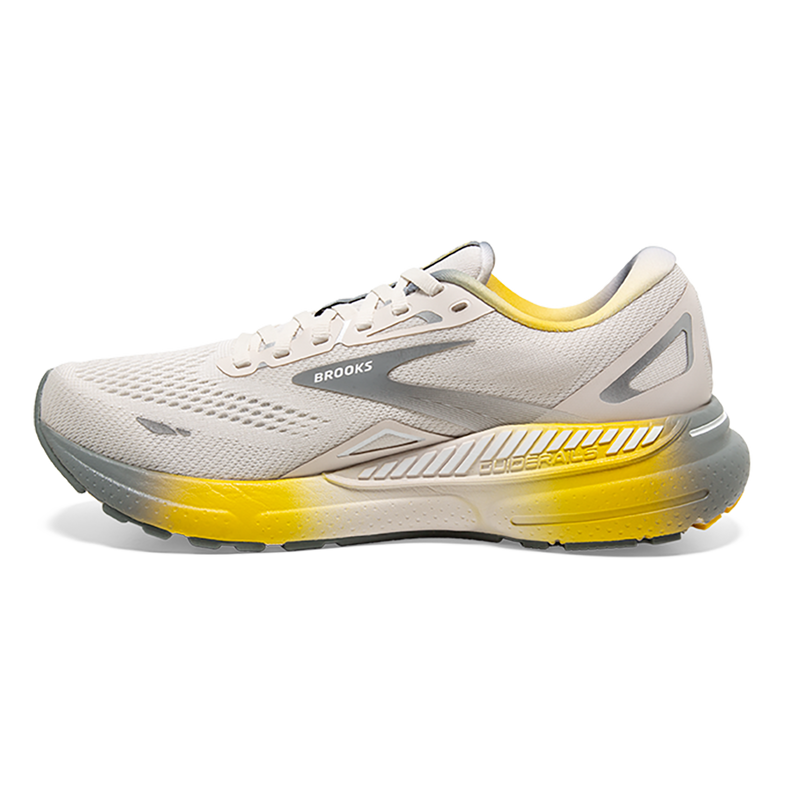 Brooks Adrenaline GTS 23 Yellow Silver Mens
