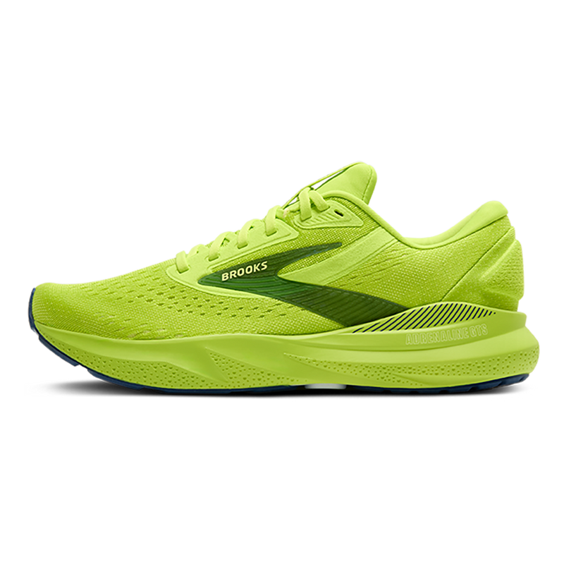 Brooks Adrenaline GTS 24 Acid Lime - Sunny Lime - Navy