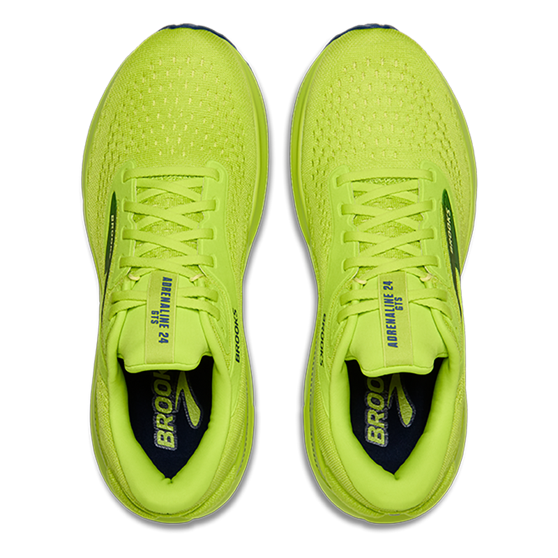 Brooks Adrenaline GTS 24 Acid Lime - Sunny Lime - Navy