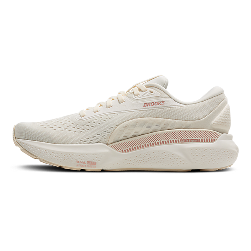 Brooks Adrenaline GTS 24 Coconut - Rose Gold - White