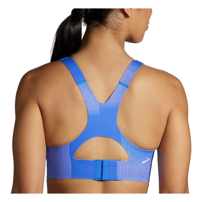 Brooks Dare Racerback Run Bra 2.0 - Bluetiful Altitude Print