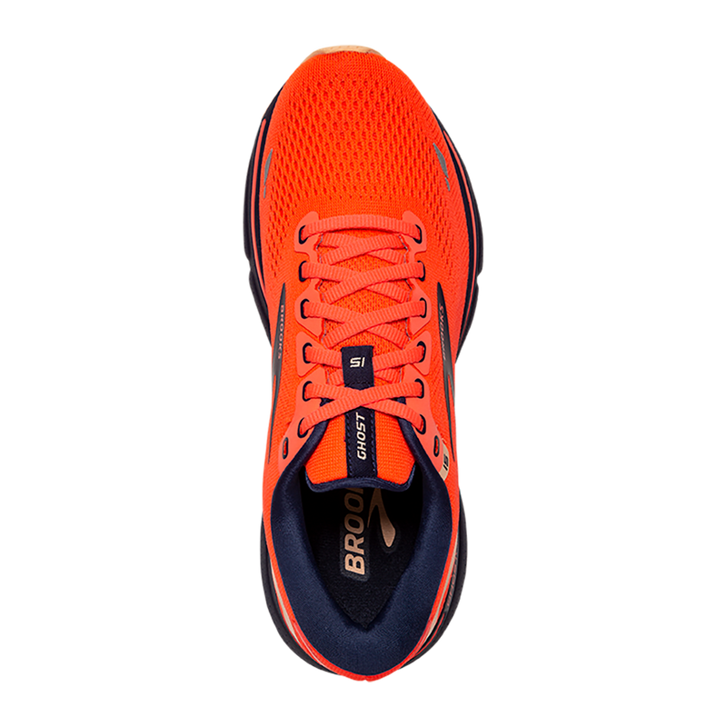 Brooks Ghost 15 - Coral - Navy - Peach