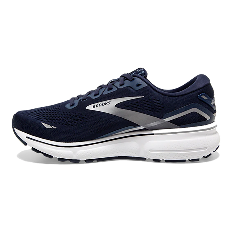 Brooks Ghost 15 - Peacoat - Blue - Silver